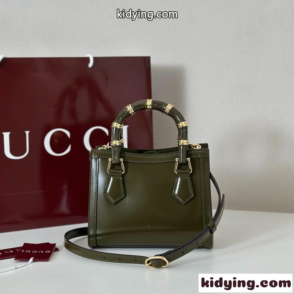 GUCCI ダイアナ スモール トートバッグ グッチ スーパーコピー 832936 グリーン-1