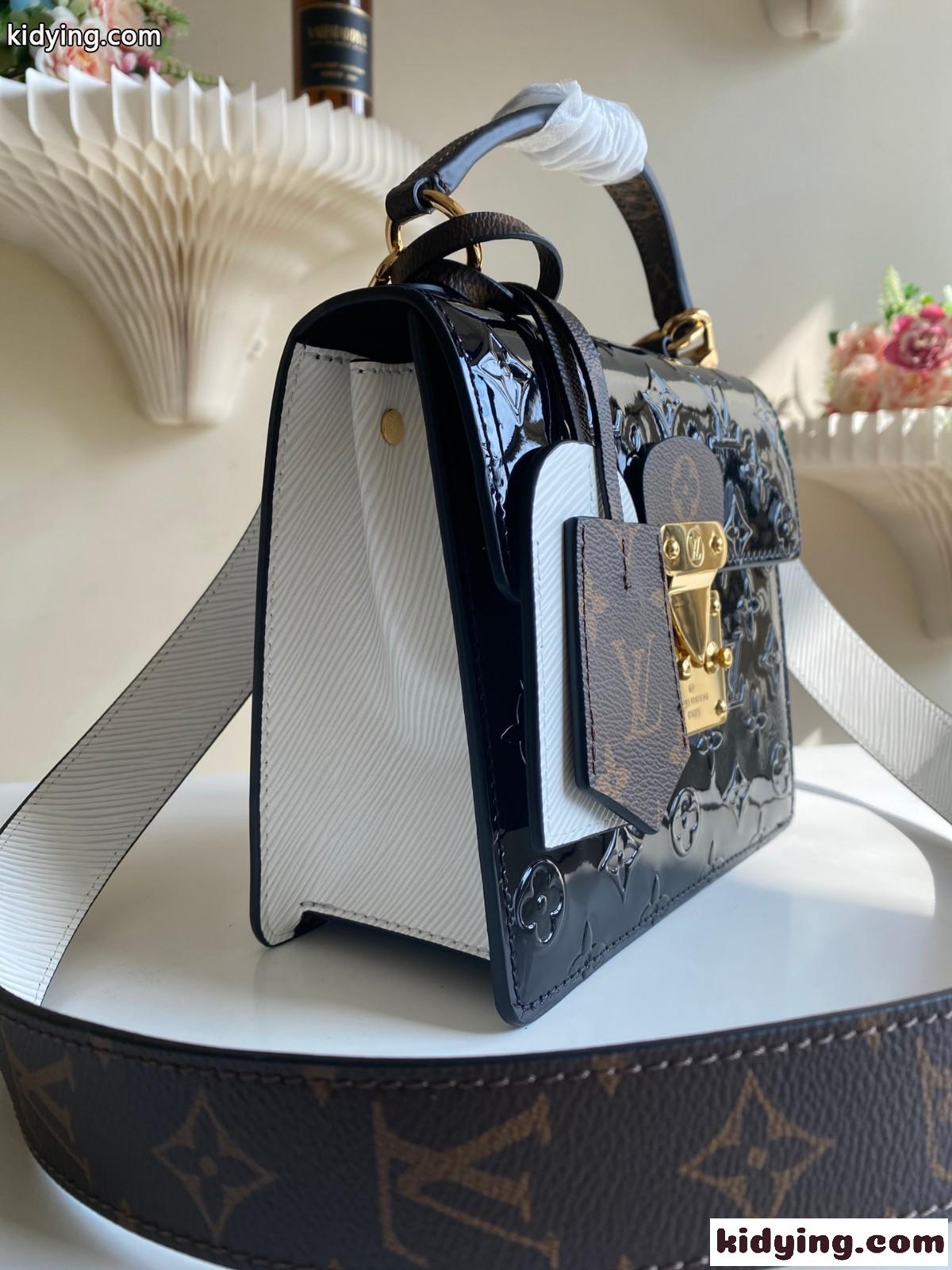 LOUIS VUITTON ルイヴィトン M90376 ヴェルニ スプリングストリート PM スーパーコピー-1