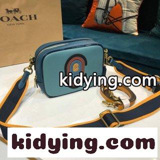 Coachコーチの最新の女性クラシックロゴ,Coach貼付CAMERA全皮手袋に肩ひもを2本配送します コーチバッグ お手入れ コピー-3