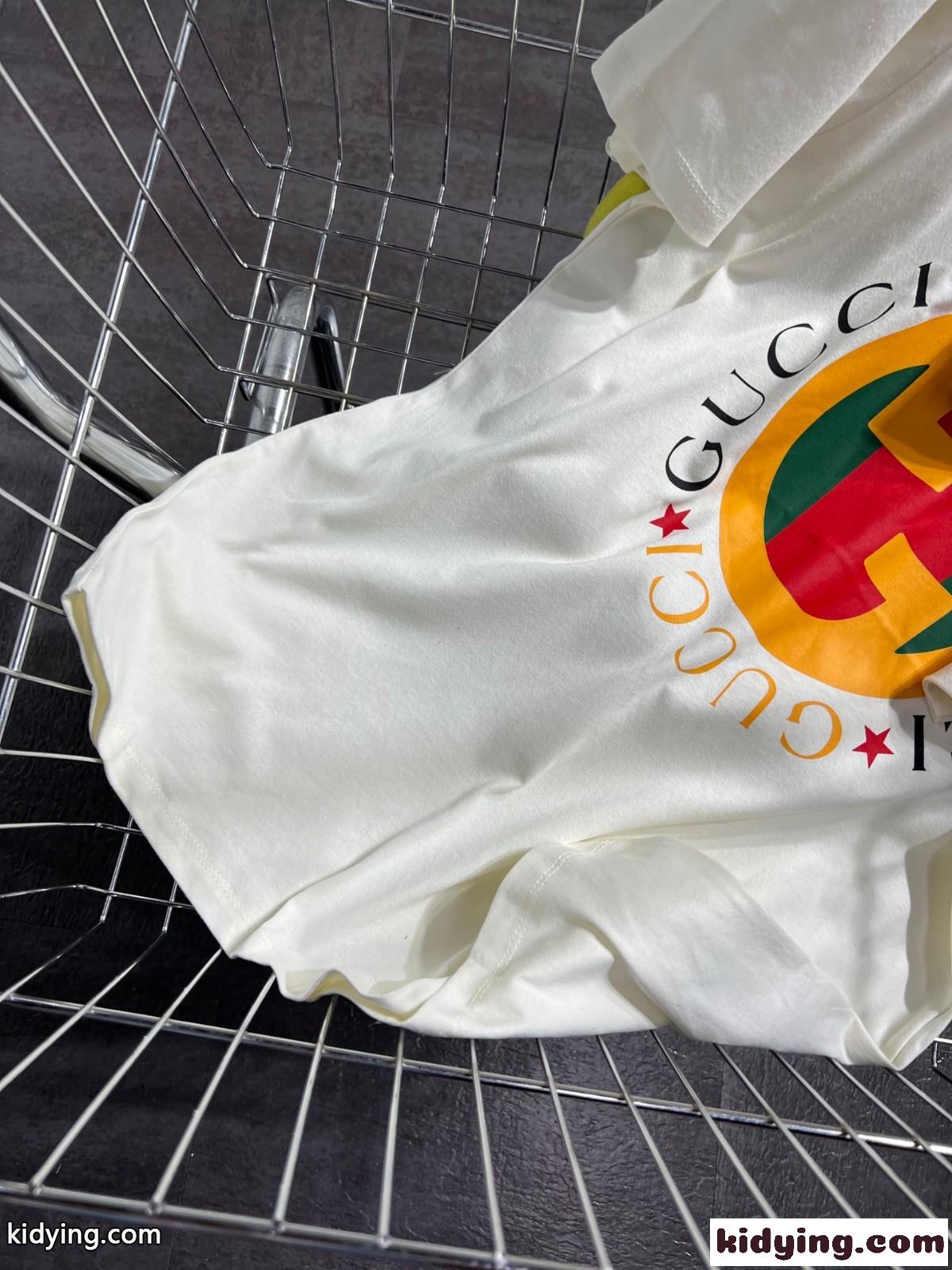 人気 インターロッキングG Tシャツ グッチ Tシャツ コピー 半袖 オーバーサイズ 男女兼用-1