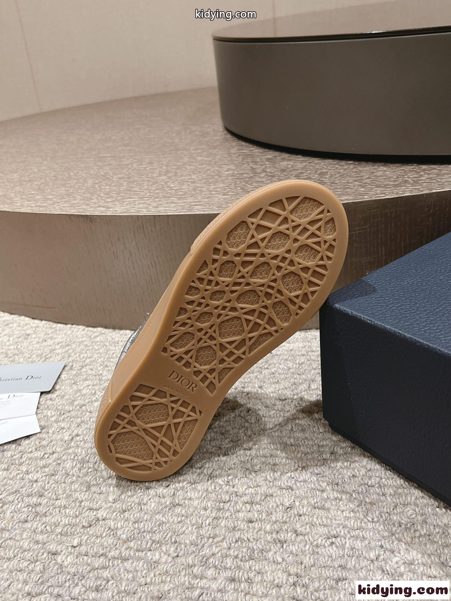 限定 DIOR AND STONE ISLAND B33 スニーカー クリスチャン・ディオール スニーカー スーパーコピー グレー-4