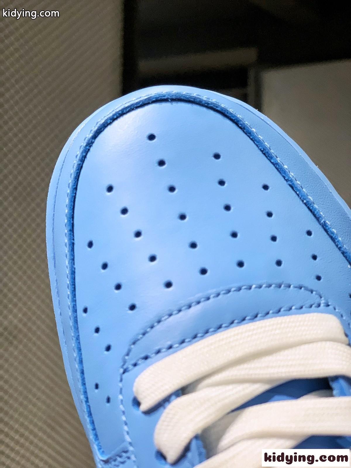 OFF-WHITE X Air Force 1 オフホワイト スニーカー コピー メンズ 人気 カジュアル おしゃれ 合わせやすい ブルー-3