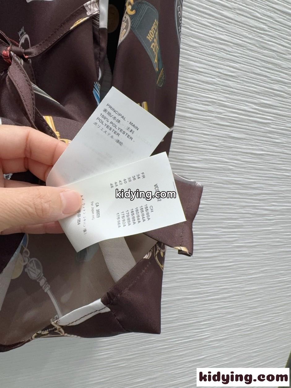 ゲットアウェイ プリントシャツ ルイ・ヴィトン シャツ コピー-3