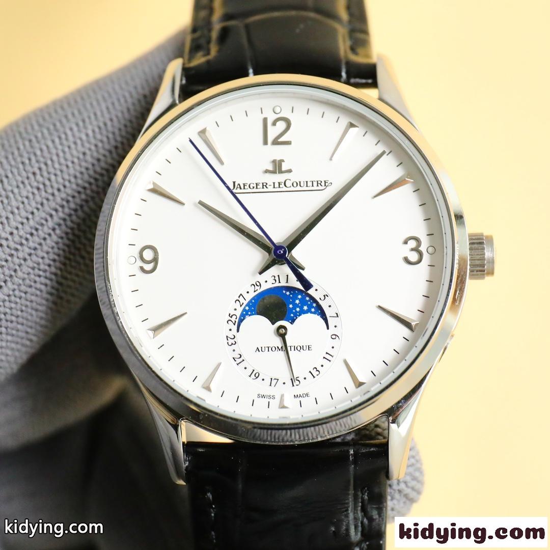 ジャガー・ルクルト 時計 コピー ムーンフェイズ クラシック 39mm 腕時計-2