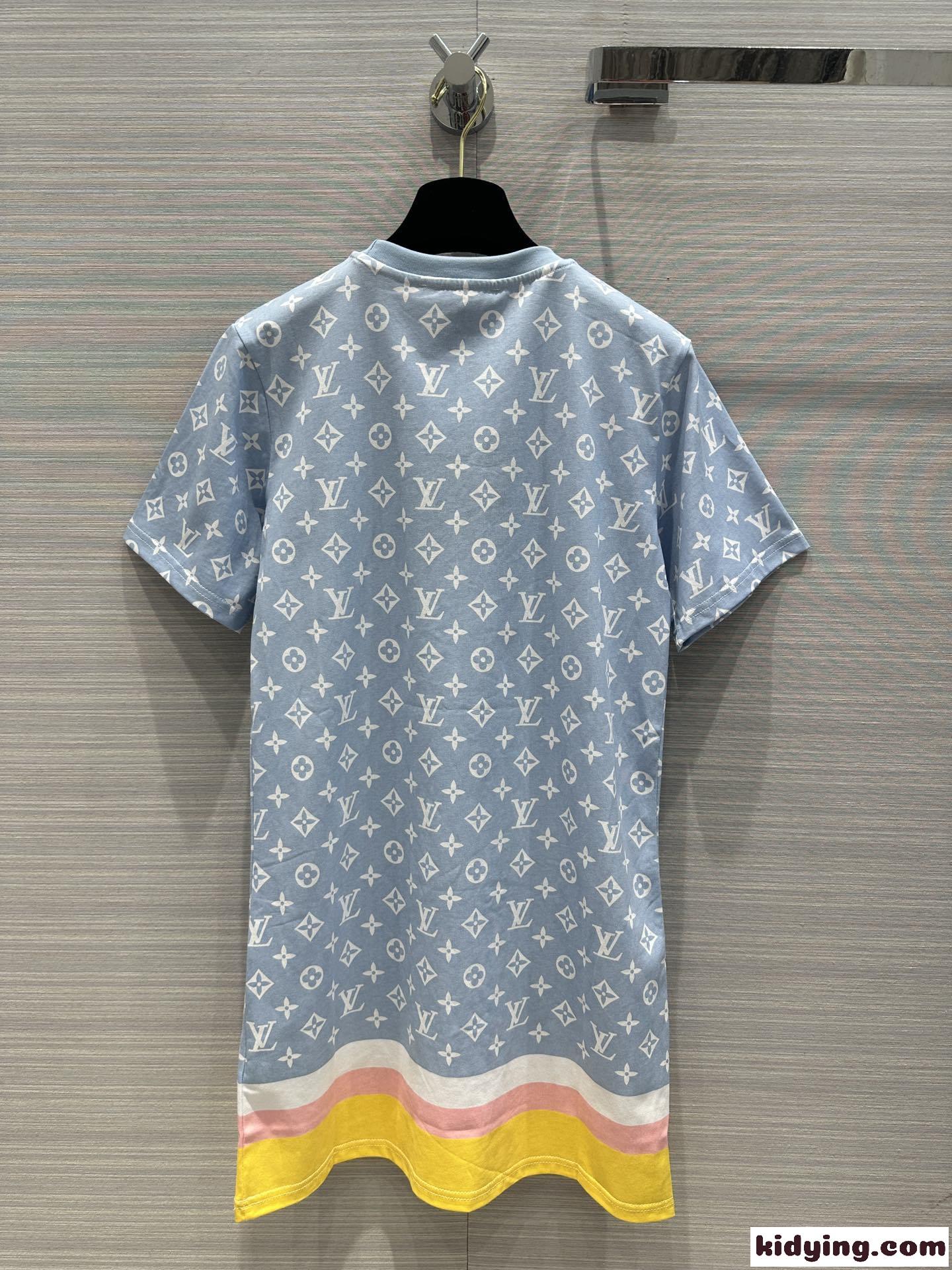 モノグラムTシャツドレス ルイ・ヴィトン ワンピース コピー カジュアル おしゃれ-4