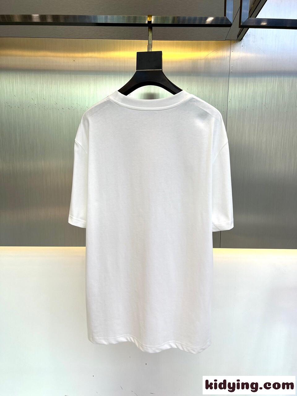 春夏 定番 クルーネック リラックス クリスチャン・ディオール Tシャツ コピー メンズ トップス-5