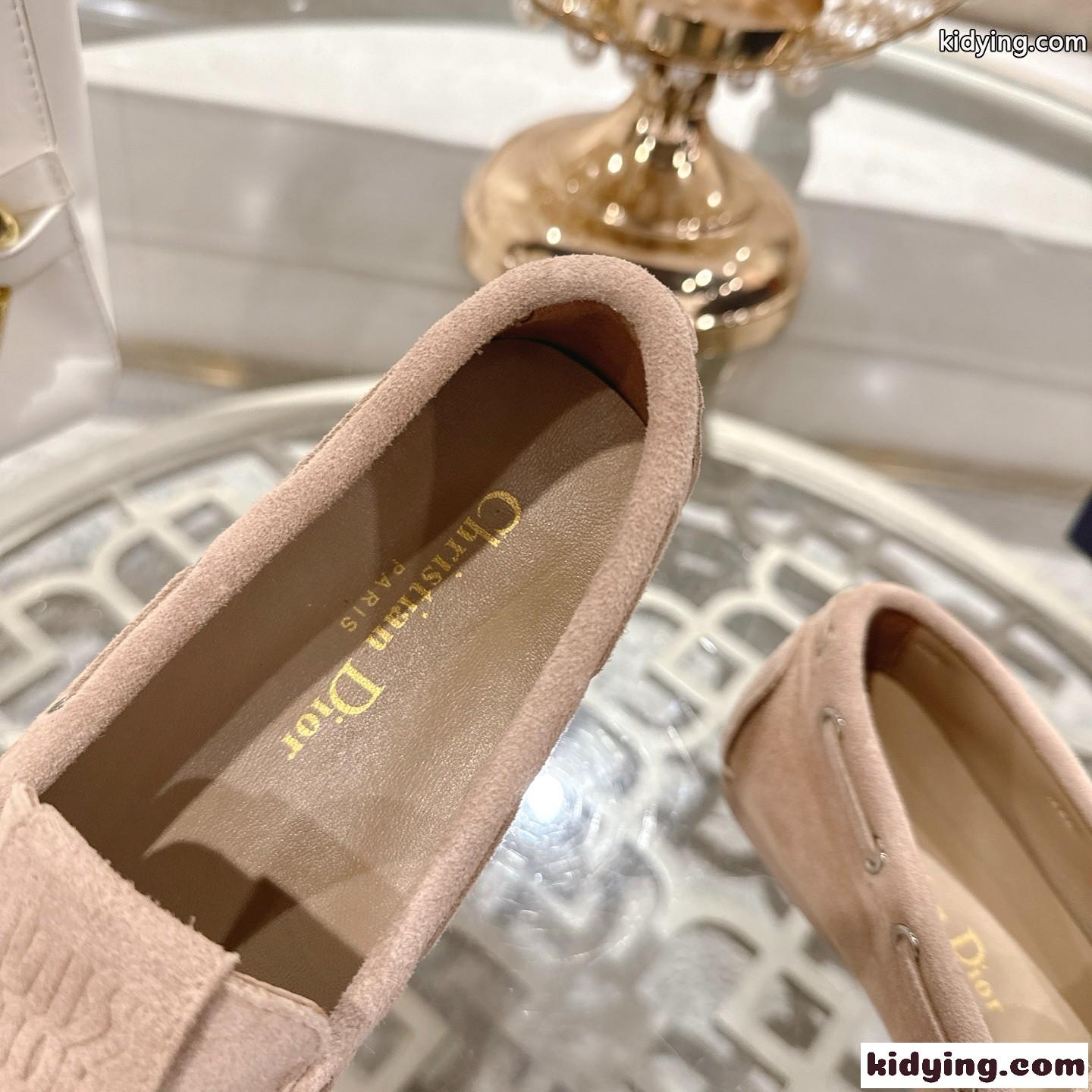 新作～Miss Dior Street ローファー クリスチャン・ディオール シューズ コピー ベージュ-3