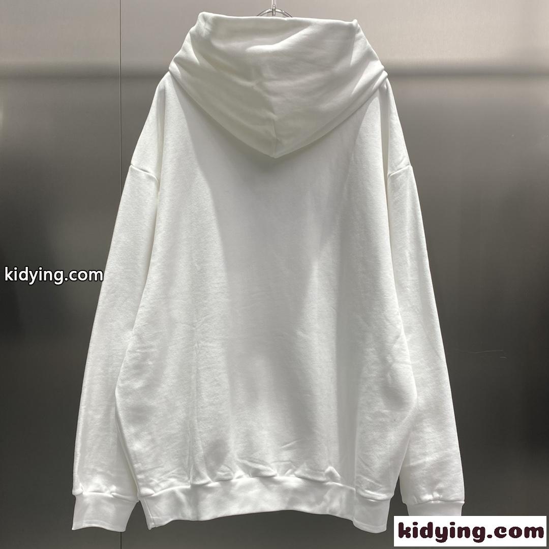 カジュアル バレンシアガ BACK FLIP ROUND HOODIE オーバーサイズ コピー-1