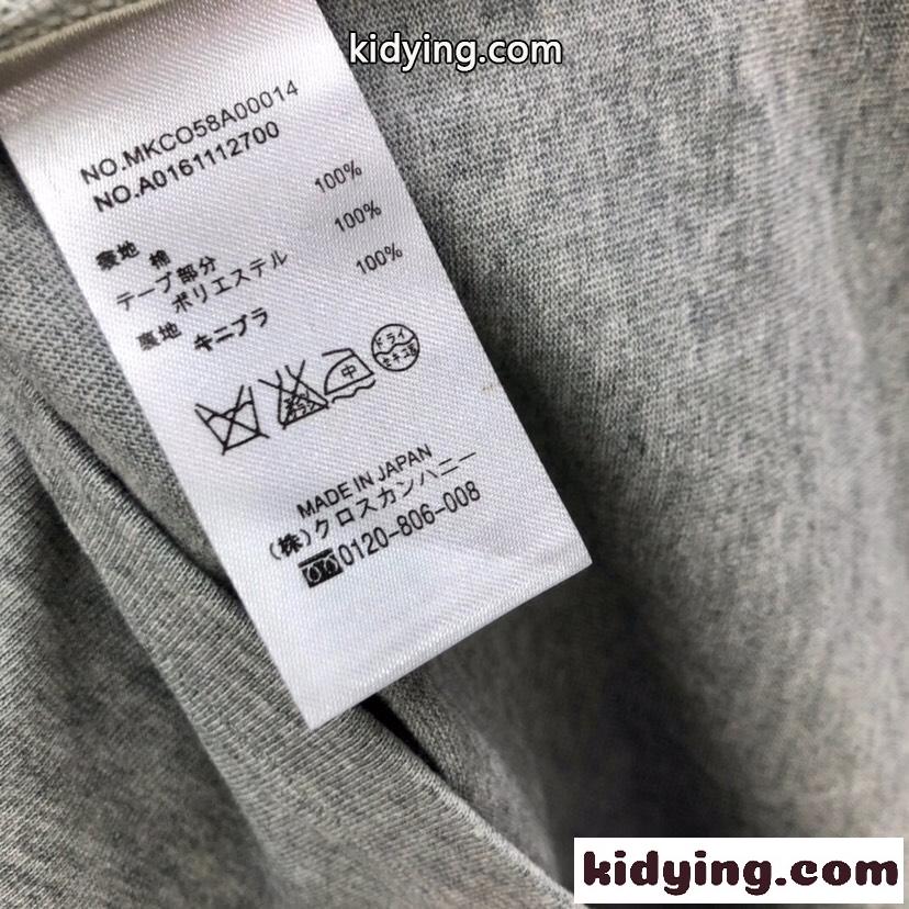 定番 カジュアル ストライプ ポロシャツ トムブラウン 半袖Tシャツ コピー グレー-3