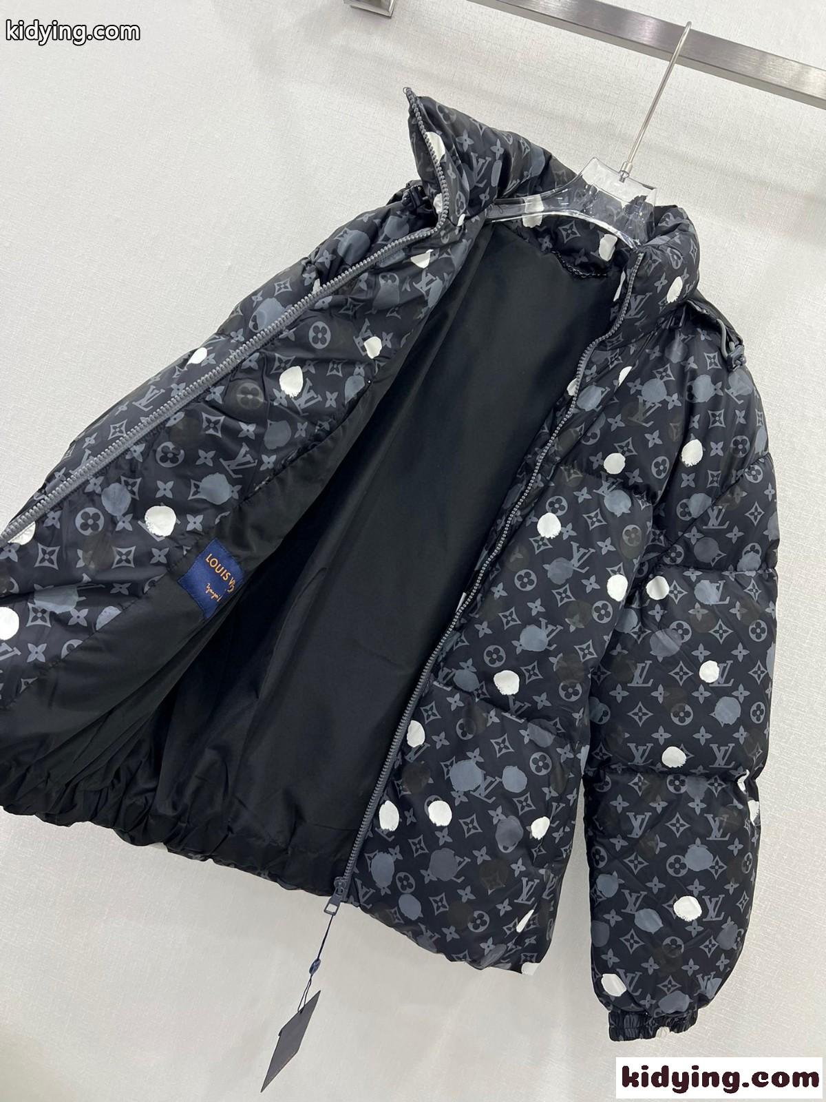 LV × YK モノグラム ダウンジャケット ルイヴィトン ダウンジャケット コピー ユニセックス-2