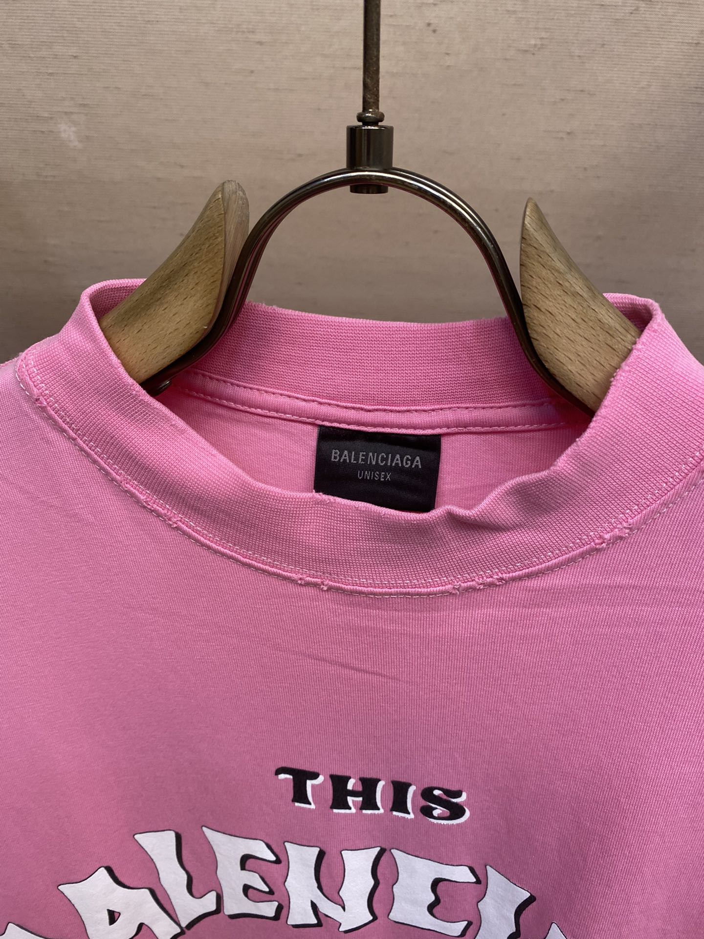 オーバーサイズ プリントTシャツ バレンシアガ 半袖Tシャツ コピー ユニセックス-2