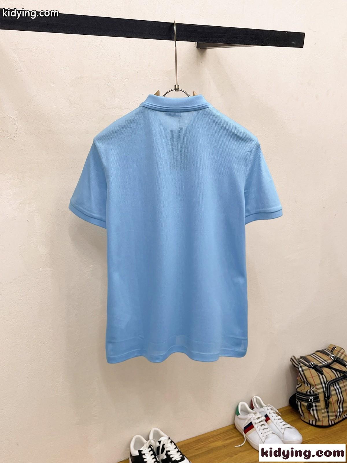 ヒューゴ・ボス Tシャツ コピー クラシック ビジネス 半袖 ポロシャツ ブルー-3