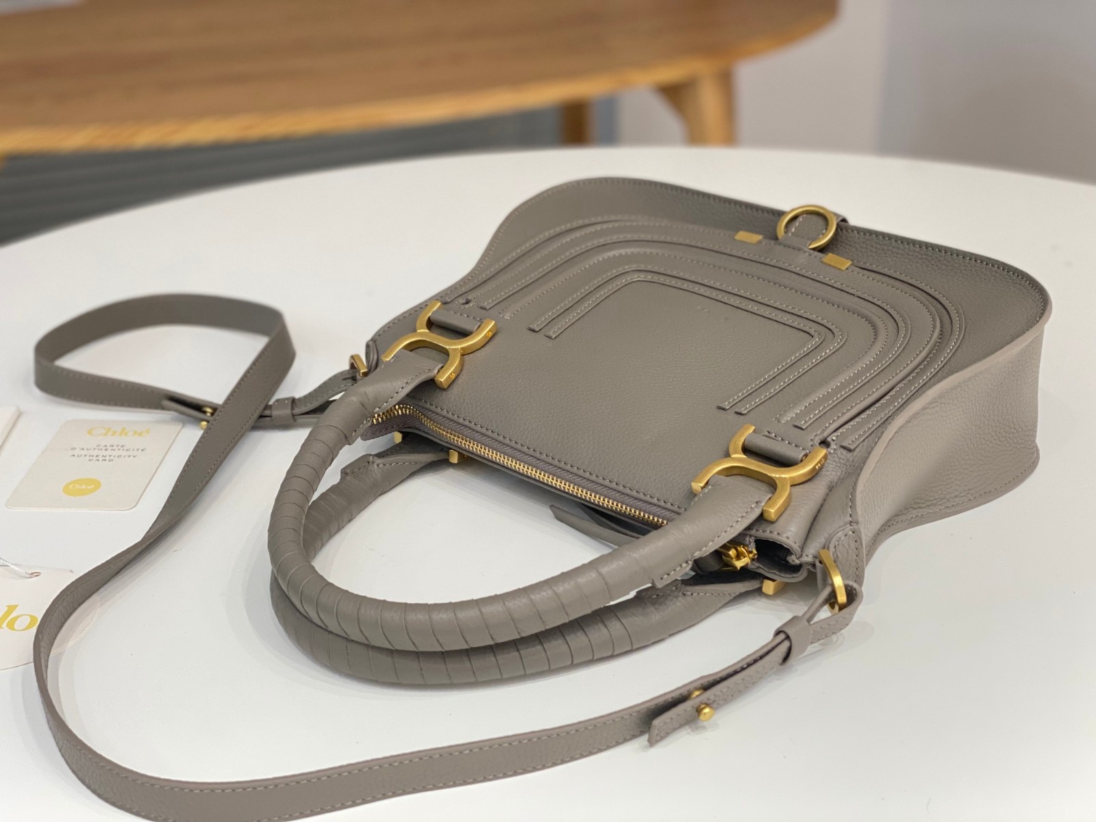 クロエ バッグ スーパーコピー MARCIE スモール ダブルキャリーバッグ-2