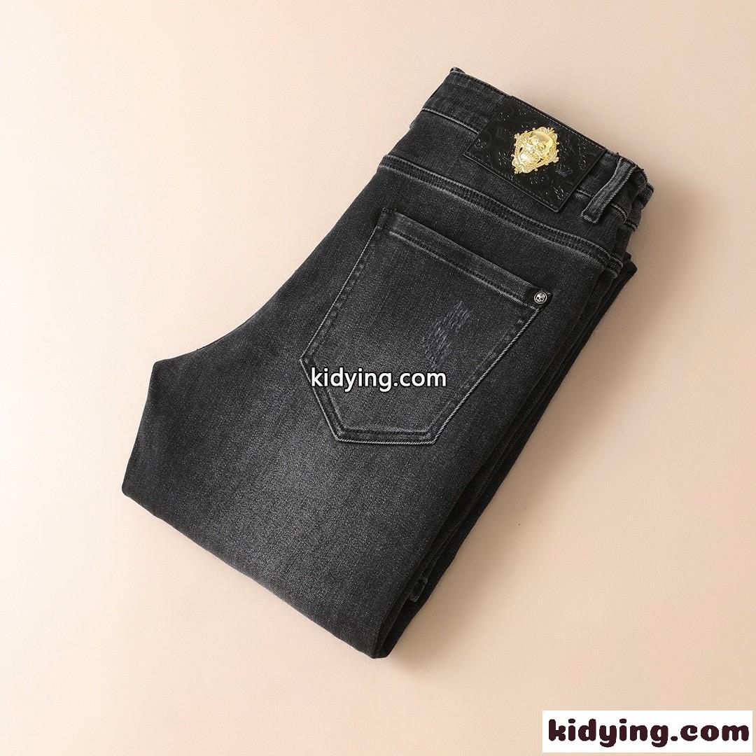 おしゃれ カジュアル メンズ デニムパンツ マスターマインド・ジャパン ジーンズ コピー 水洗い 高品質-2