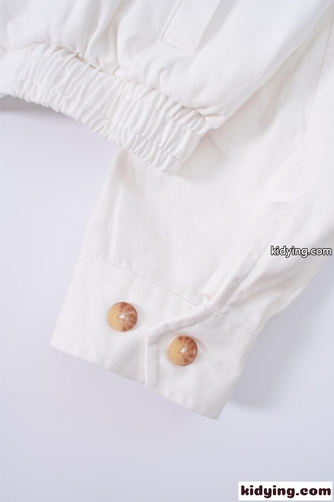 シンプル ラルフローレン ジャケット 偽物 上品 ロゴ刺繍 ブルゾン ホワイト-3