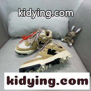 ​OFF-WHITE Virgil Ablo 2021早期新型シューズOff- whiteブランドは80年代のテニスシューズをヒントにデザインされた新しいスポーツレジャーシューズを発表した-4