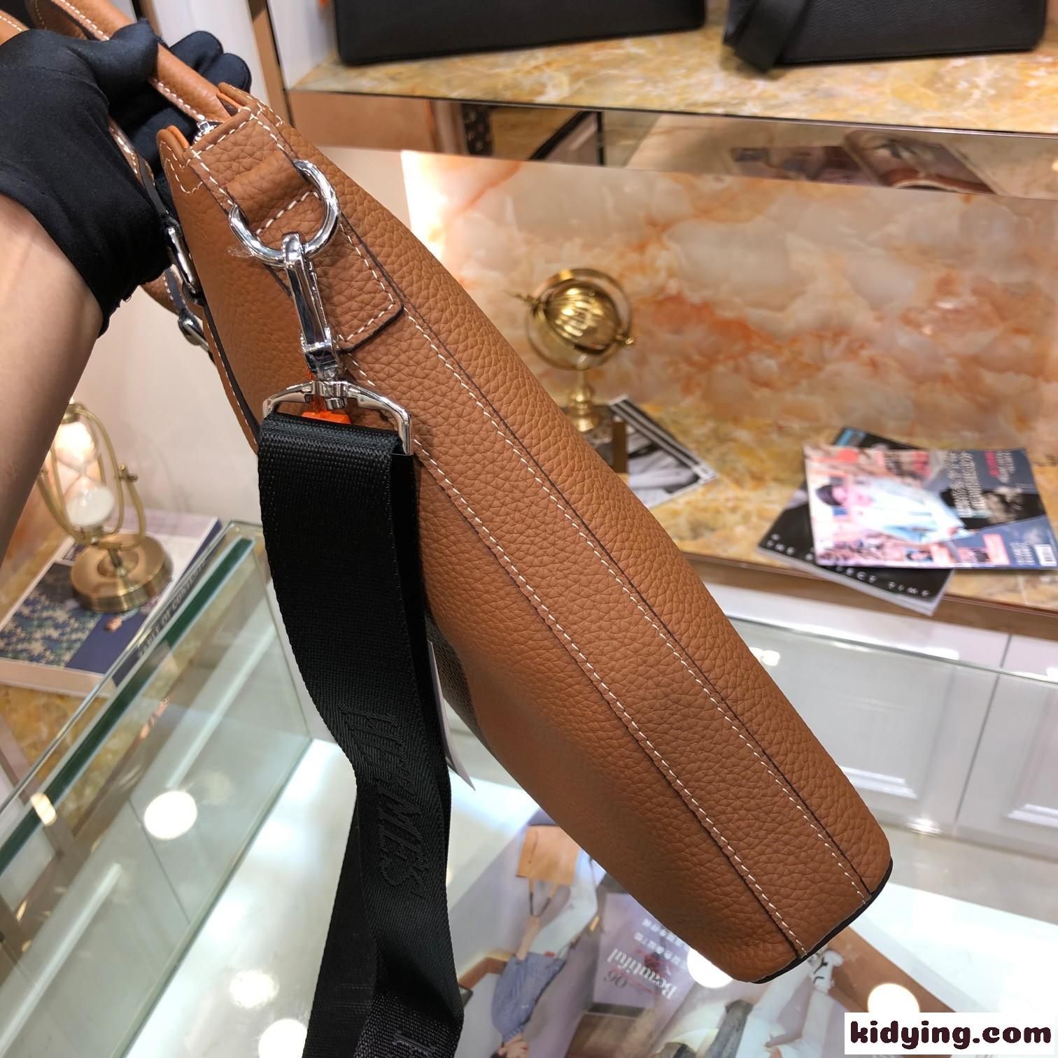 シンプル トートバッグ ビジネスバッグ エルメス バッグ メンズ コピー 2WAY おしゃれ カジュアル レザー-4