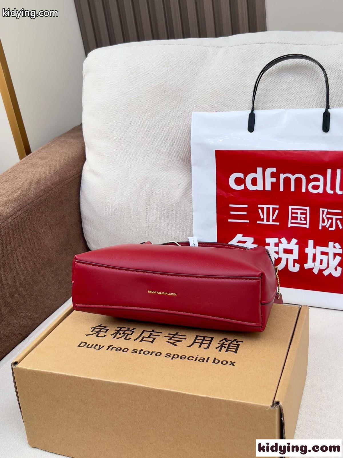 ブルックリン ショルダー バッグ 23 コーチ バッグ スーパーコピー レッド-1