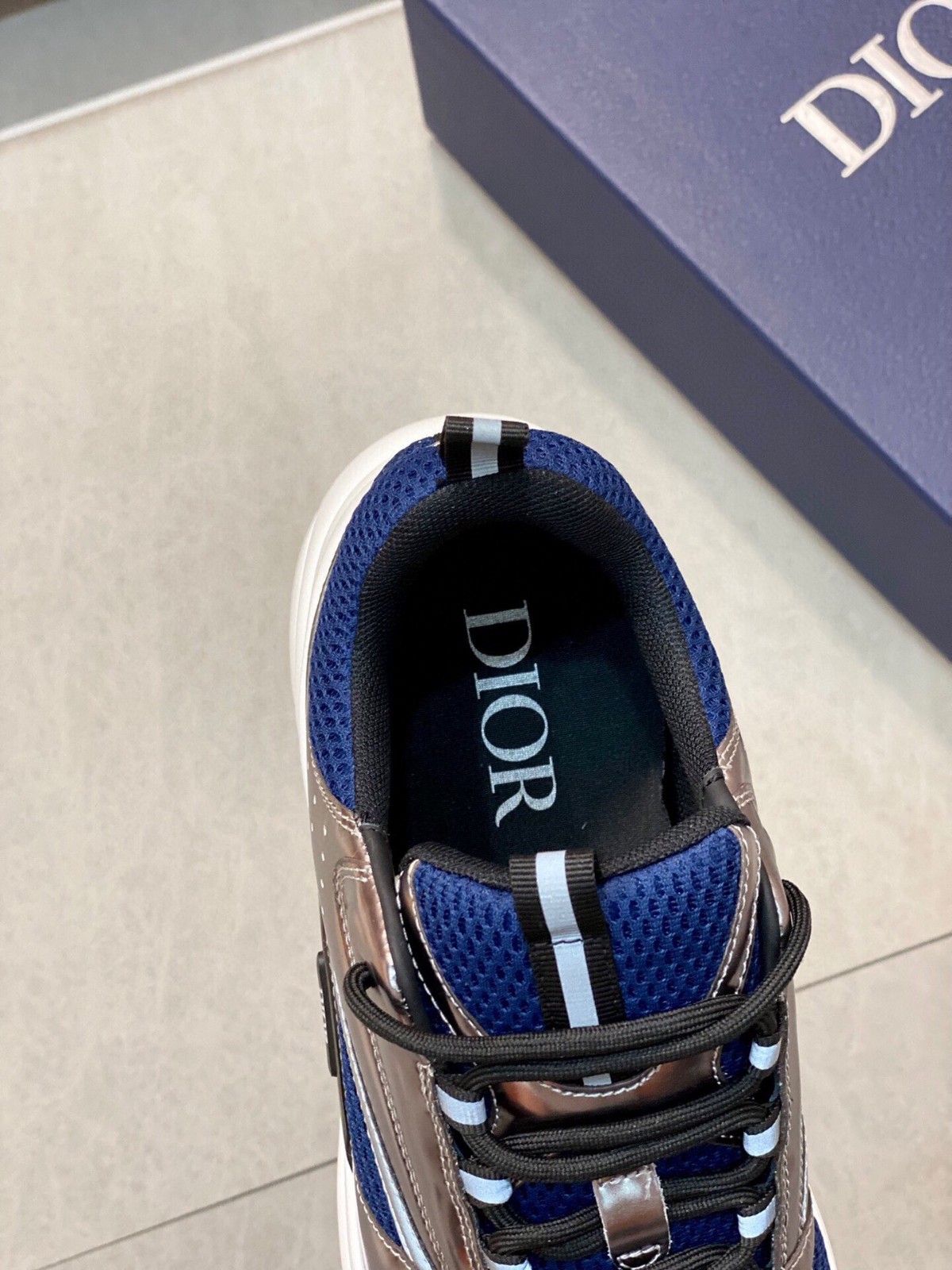 おしゃれ 大人気 クリスチャン・ディオール スニーカー コピー Dior B22 スニーカー-4