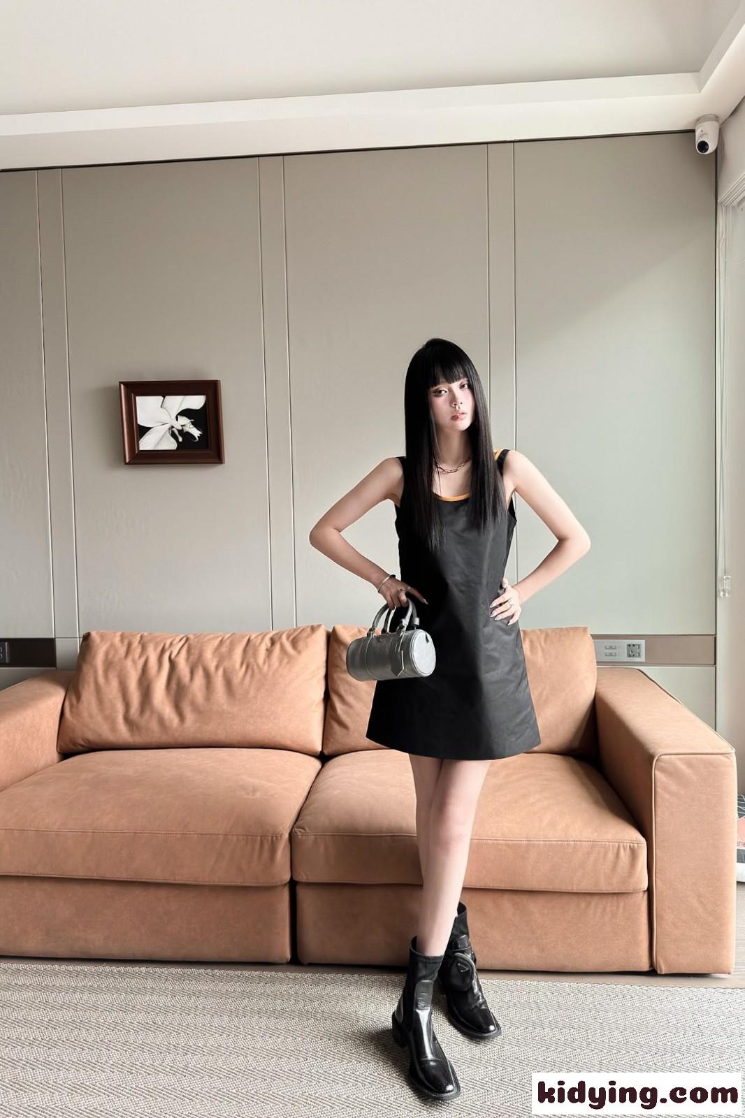 カジュアル セクシー ミニドレス プラダ ワンピース コピー レディース-4