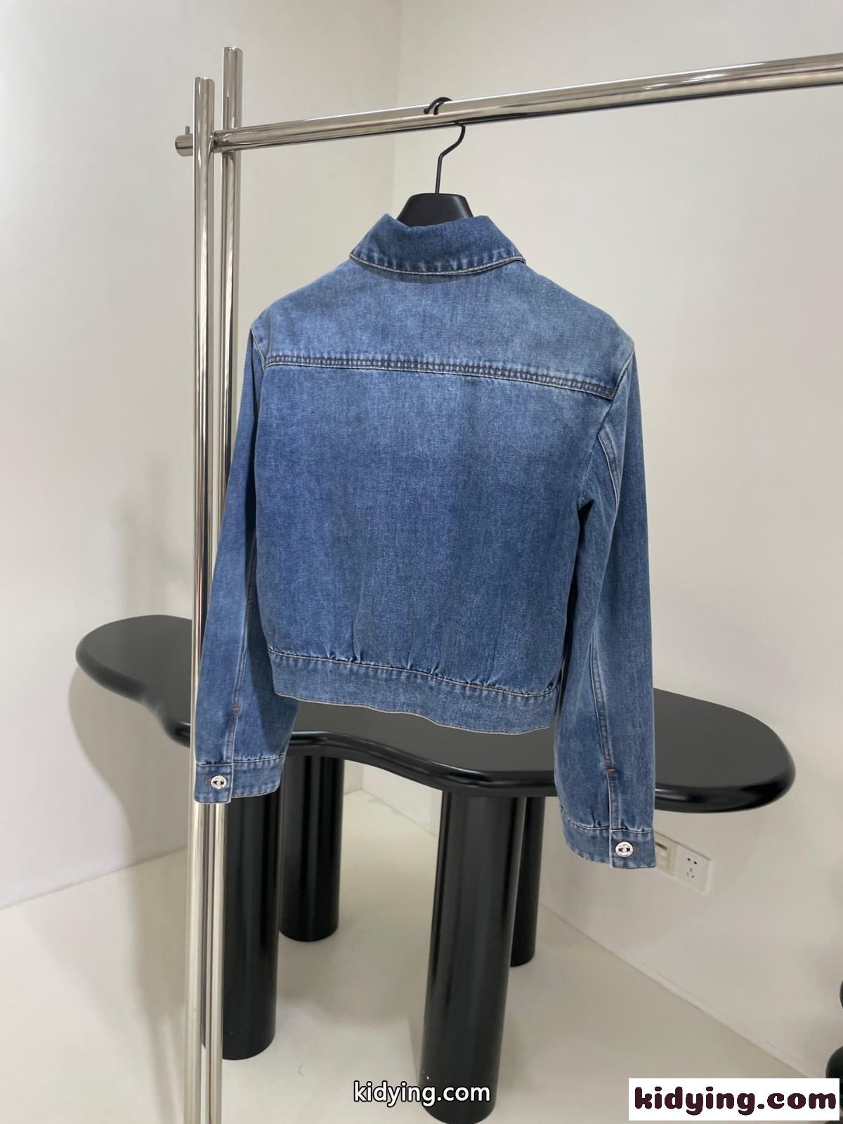 シャネル ジャケット コピー レディース ショート デニムジャケット-0