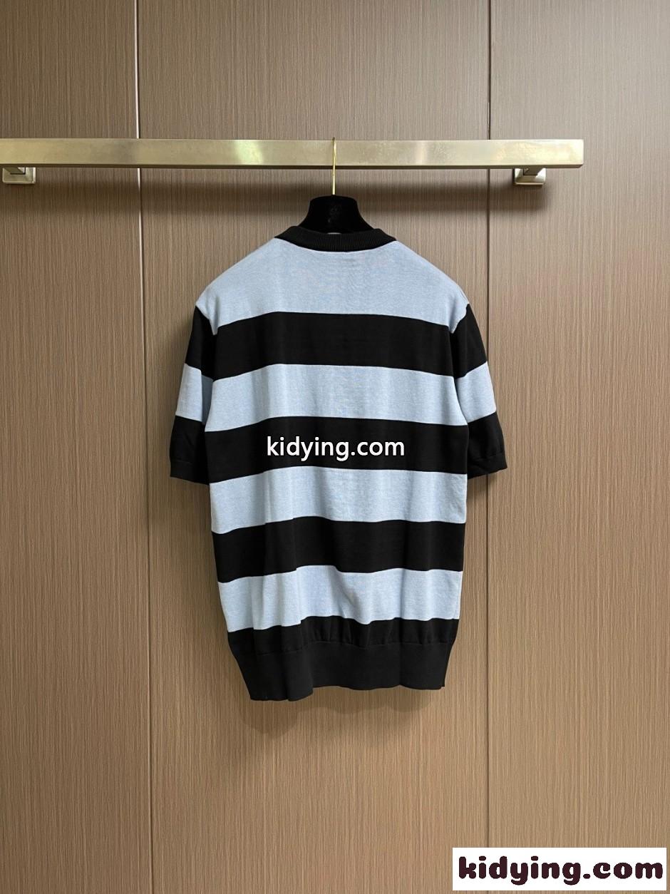 クリスチャン・ディオール Tシャツ コピー カジュアル コットンニット 半袖Tシャツ-2