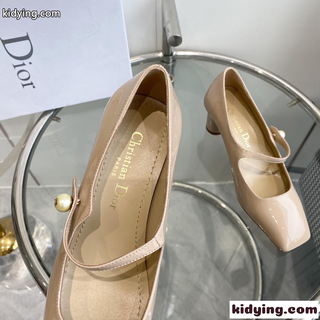 Jolie Dior パンプス クリスチャン・ディオール パンプス スーパーコピー ベージュ-2