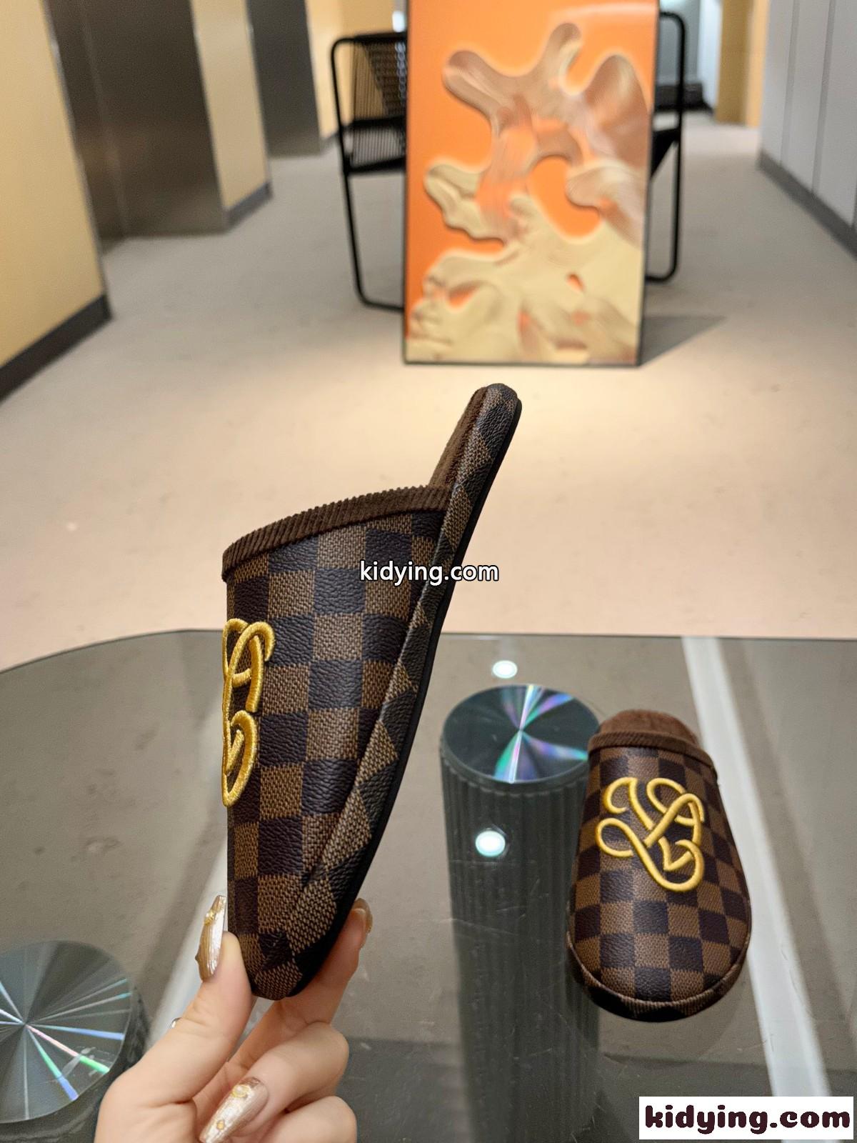 LV パレス･ライン ミュール ルイヴィトン サンダル スーパーコピー ブラウン-2