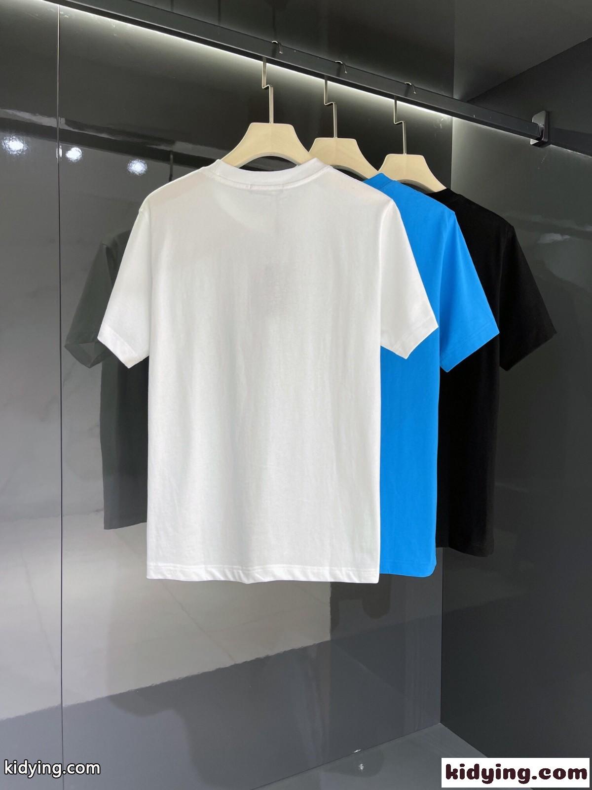 アルマーニ tシャツ コピー 半袖 着心地いい ベーシック 上品 3色あり クルーネック トップス-4