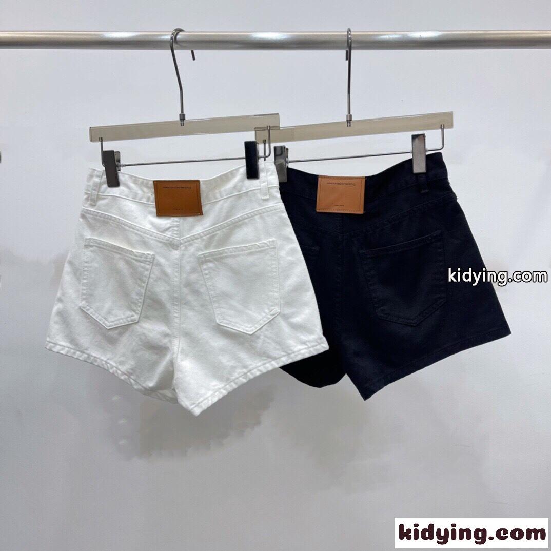 定番 合わせやすい デニム ショートパンツ アレキサンダーワング パンツ コピー レディース-2