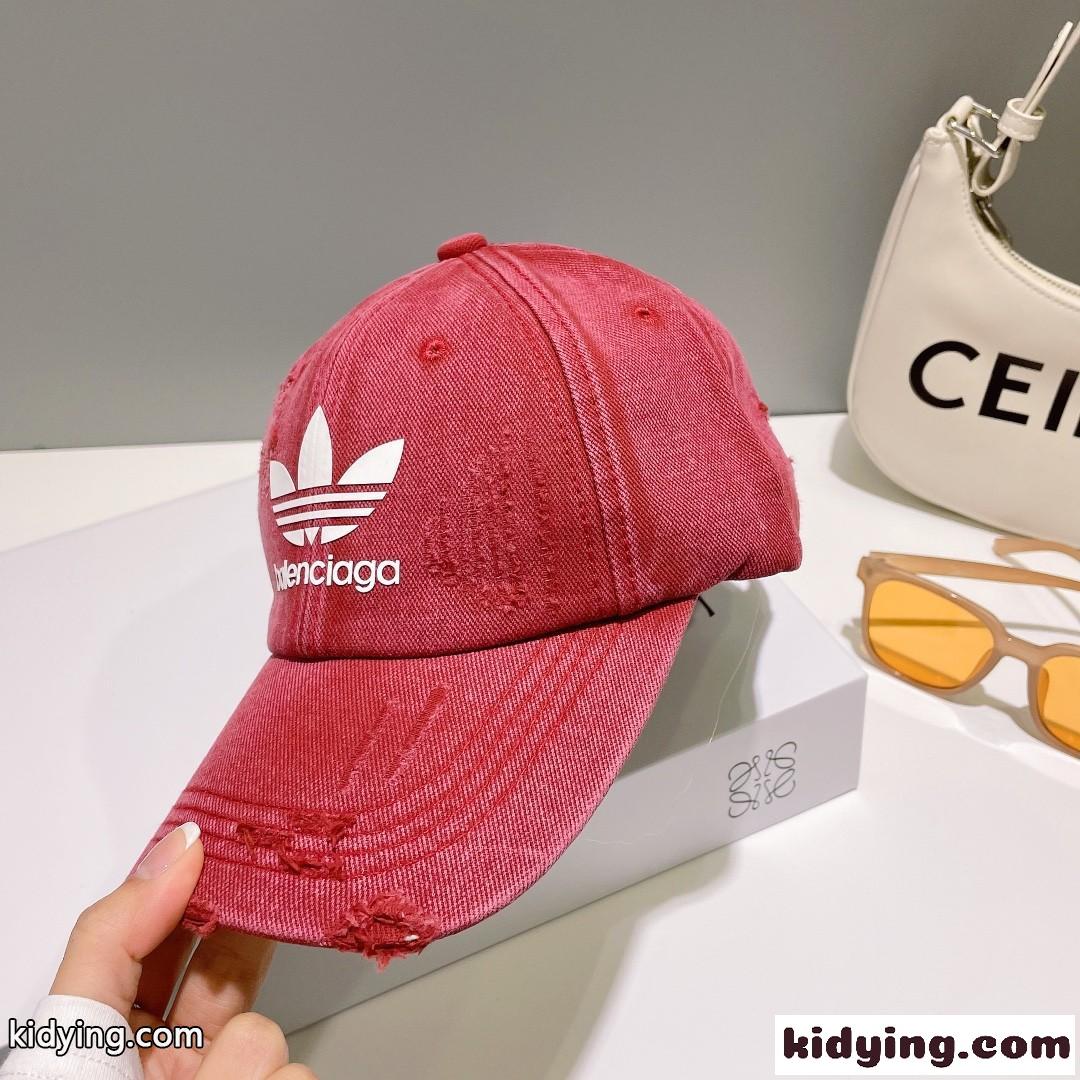 BALENCIAGA×adidas バレンシアガ キャップ コピー 男女兼用 人気 帽子-1