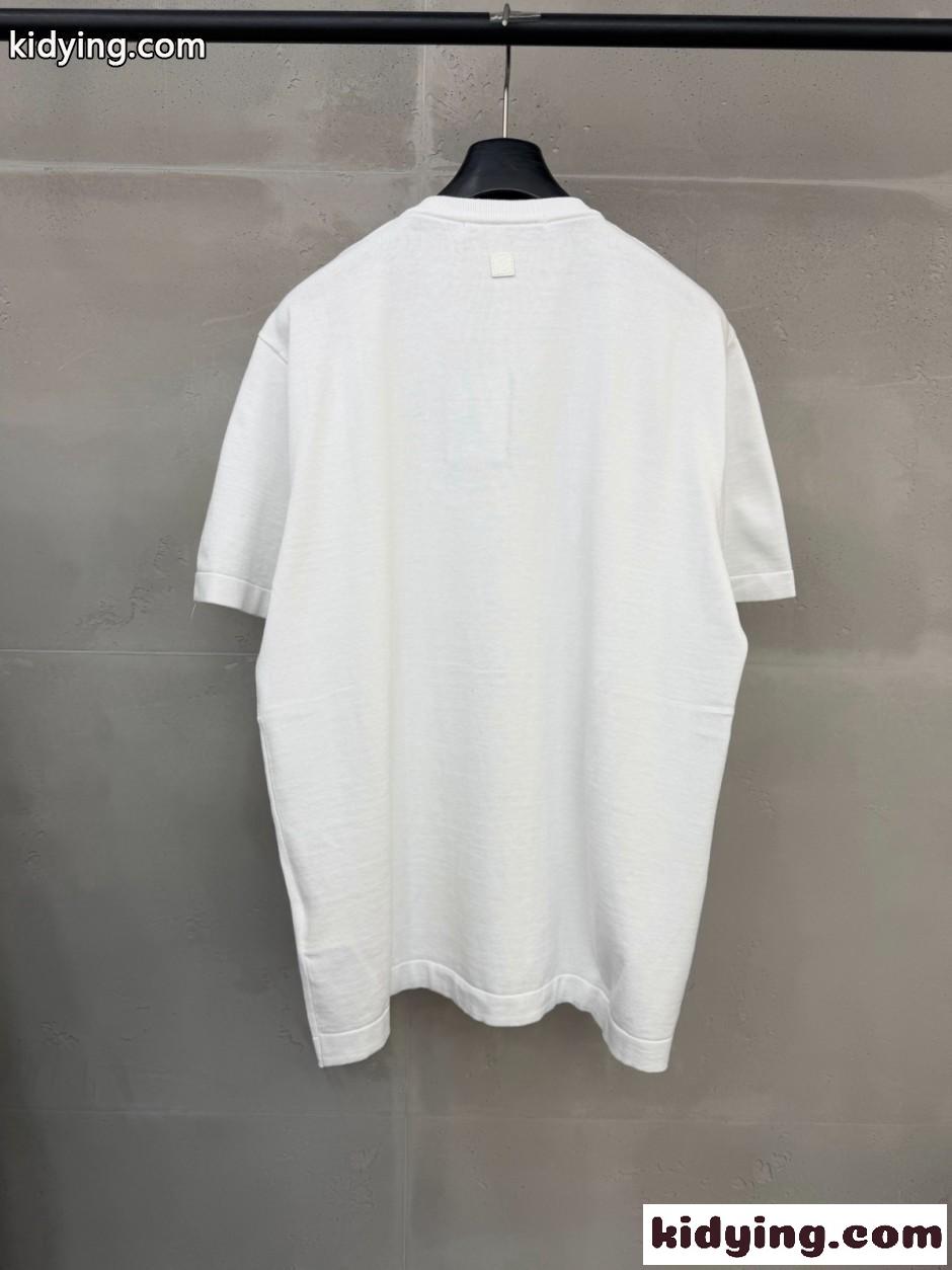ショートスリーブ シグネチャーパッチ クルーネック ルイ・ヴィトン Tシャツ コピー-3