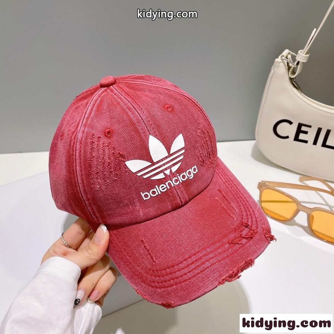 BALENCIAGA×adidas バレンシアガ キャップ コピー 男女兼用 人気 帽子-4