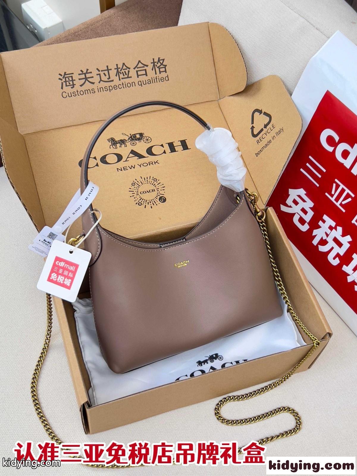 コーチ バッグ スーパーコピー ブルックリン ショルダー バッグ 23 ブラウン-1