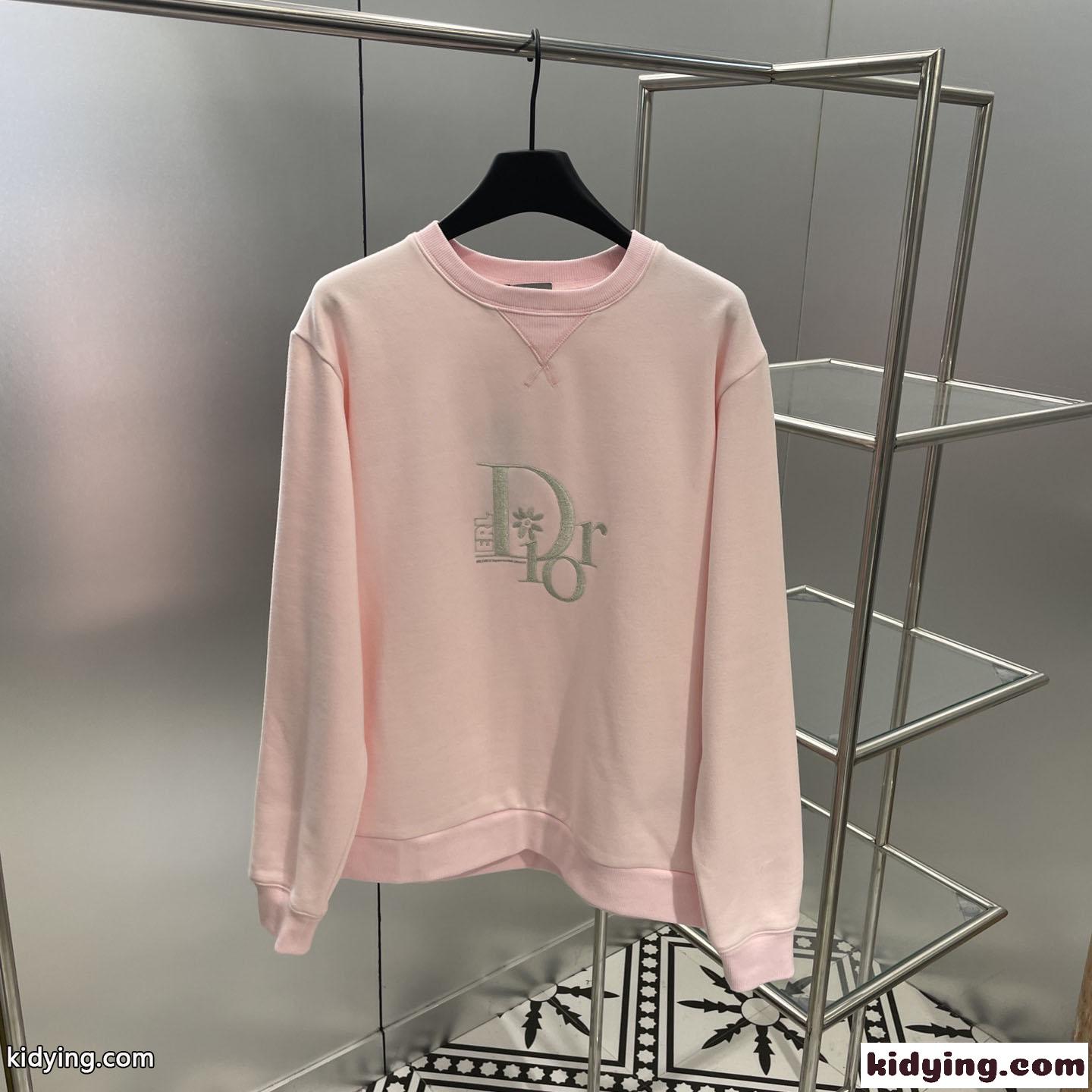 DIOR BY ERL オーバーサイズ スウェット クリスチャン・ディオール パーカー コピー ピンク-0