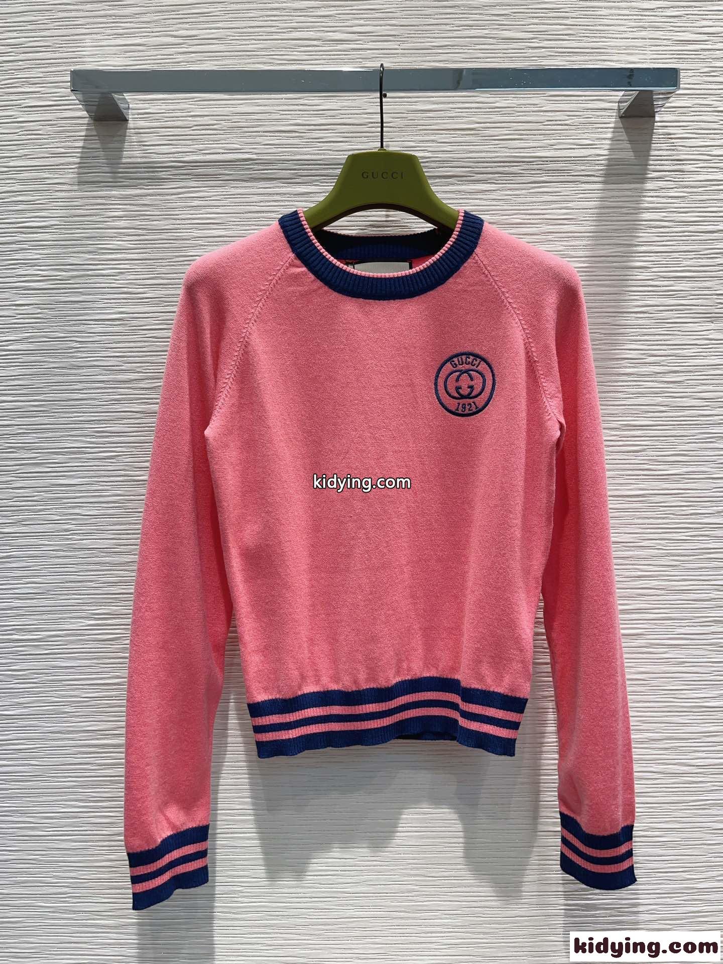 23AW クラシック おしゃれ クラシック グッチ セーター コピー ウール ピンク-0