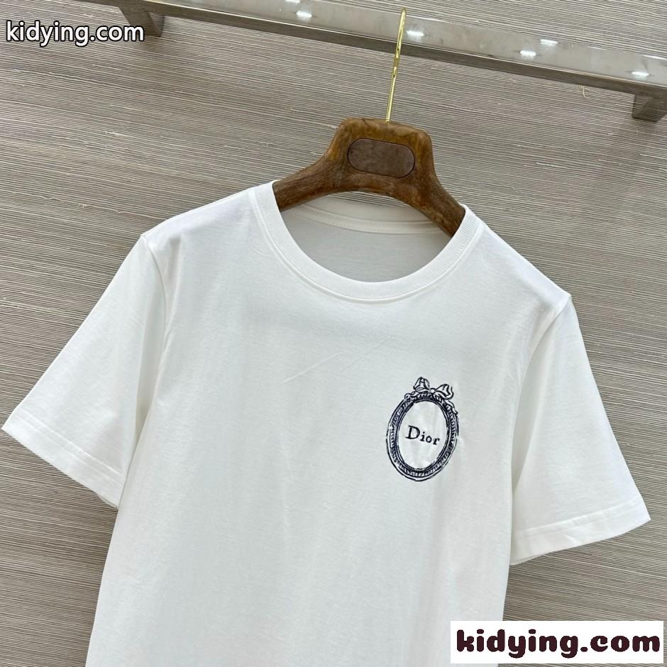 Dioriviera Dior Médaillon Tシャツ クリスチャン・ディオール コピー 半袖トップス-2