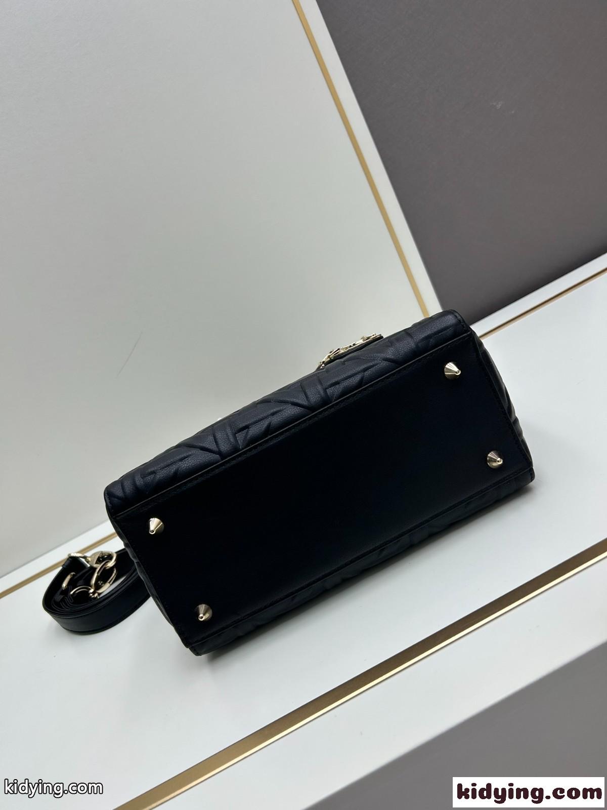 Lady Dior バッグ ミディアム クリスチャン・ディオール バッグ コピー ブラック-1