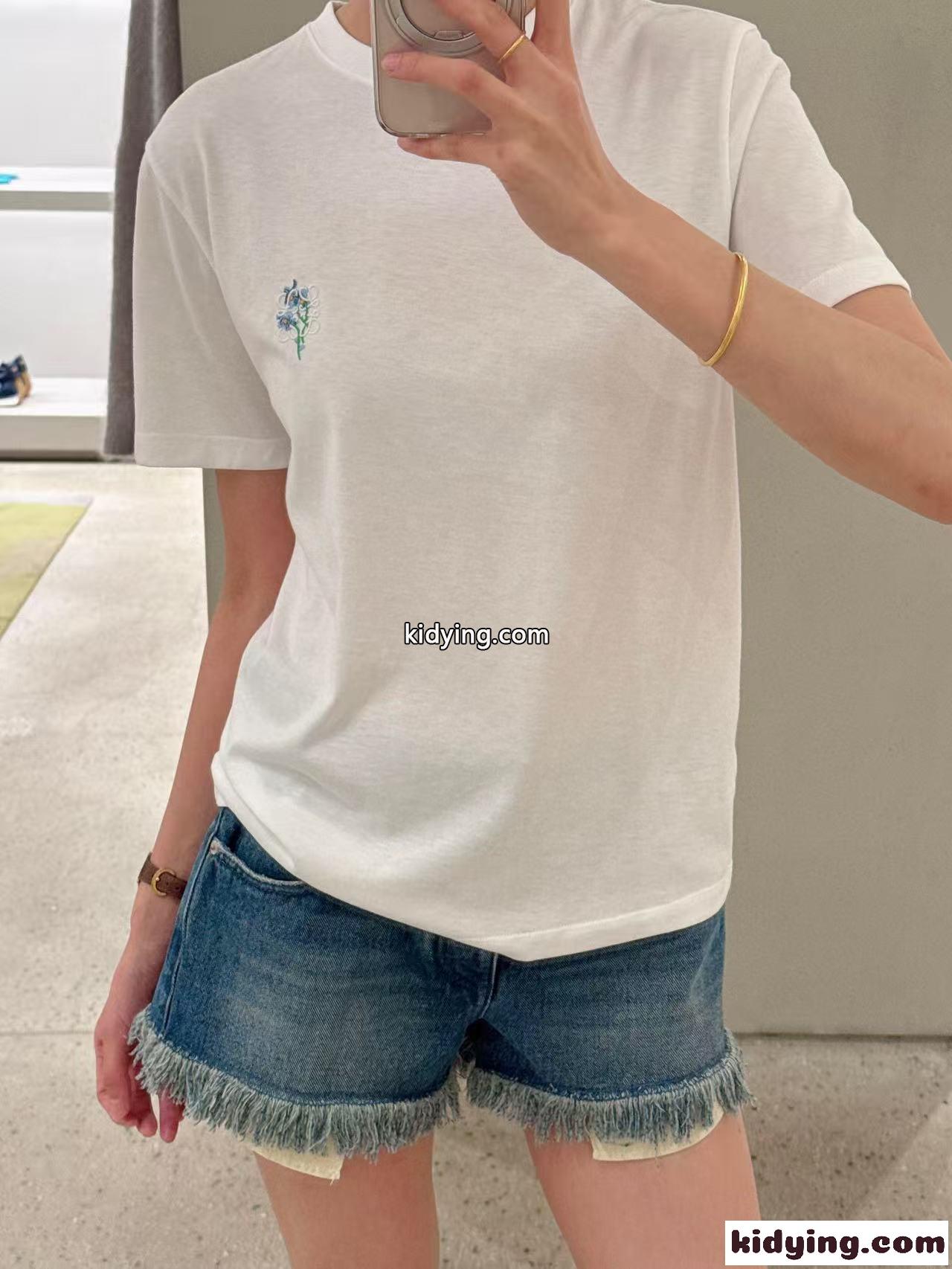 ロエベ Tシャツ コピー リラックスフィット コットンTシャツ ユニセックス-4