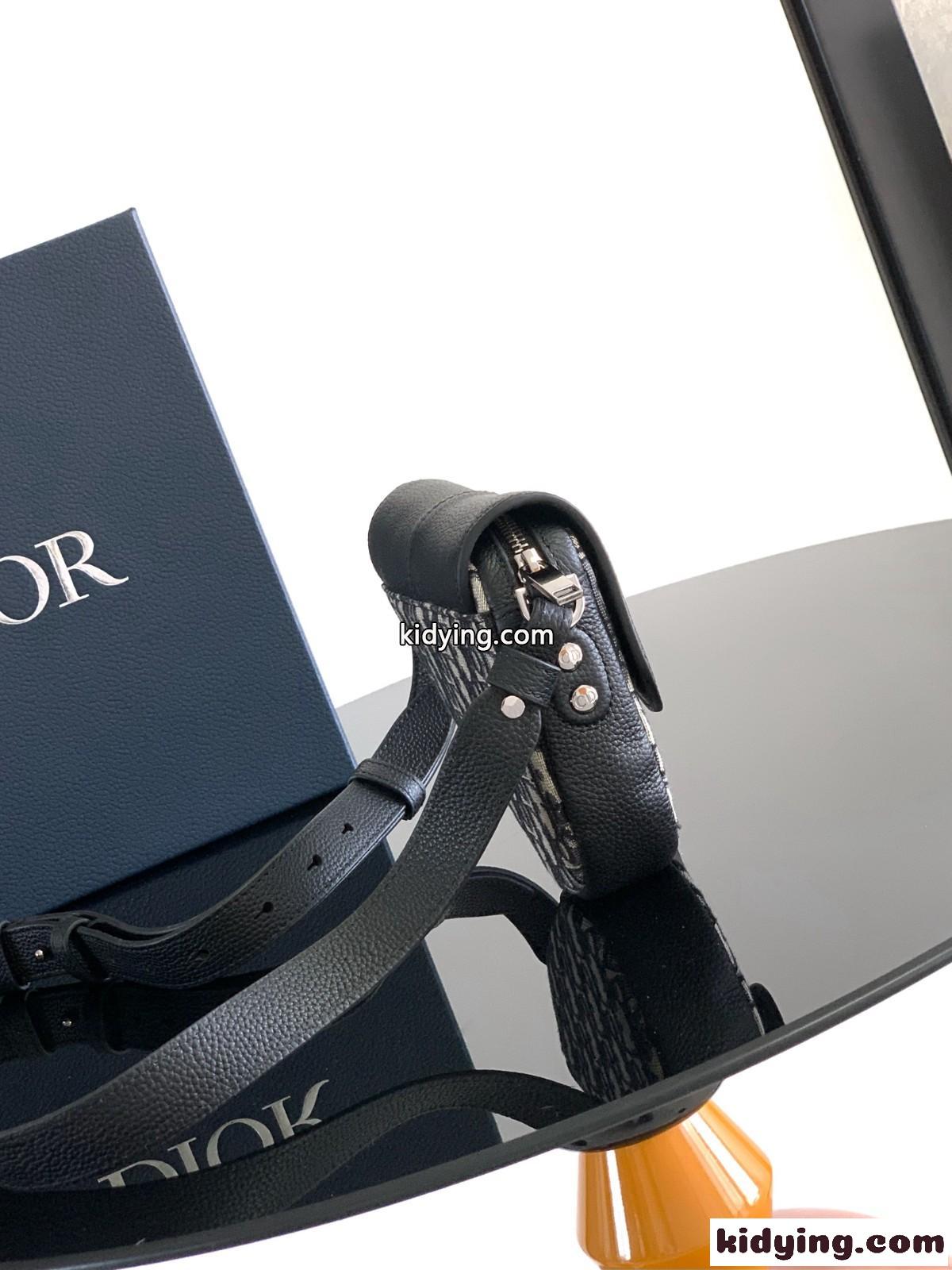 クリスチャン・ディオール Saddle バッグ ミニ スーパーコピー ジャカード & レザー ベージュ-0