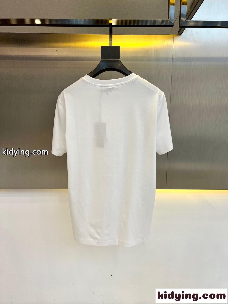 ヴェルサーチェ Tシャツ コピー ベーシック 着回し抜群 ロゴ クルーネック 半袖 トップス-4