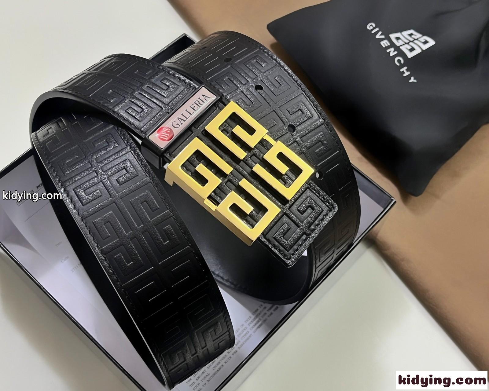 カジュアル 上品 4Gバックル レザーベルト ジバンシィ ベルト コピー 3.8cm-2