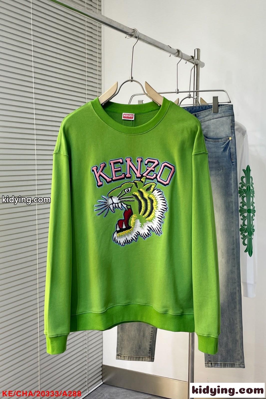 TIGER VARSITY 刺繍 クラシック スウェット ケンゾー パーカー コピー-2