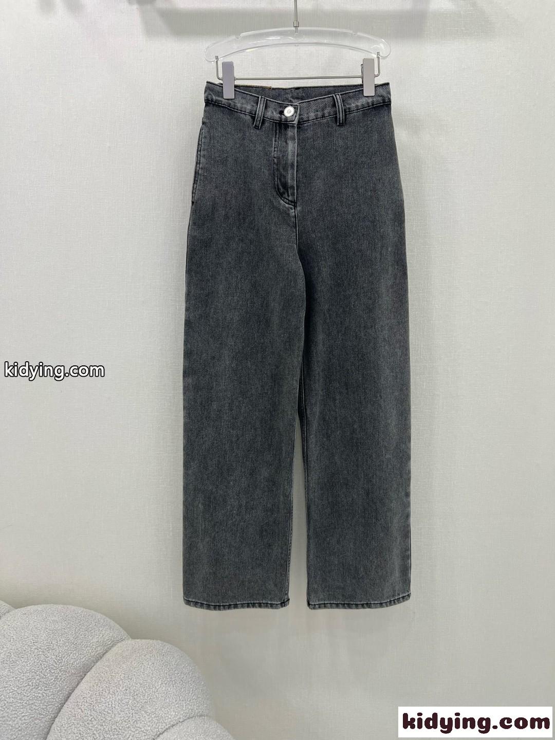 シンプル おしゃれ 合わせやすい シャネル ジーンズ コピー デニムパンツ-0
