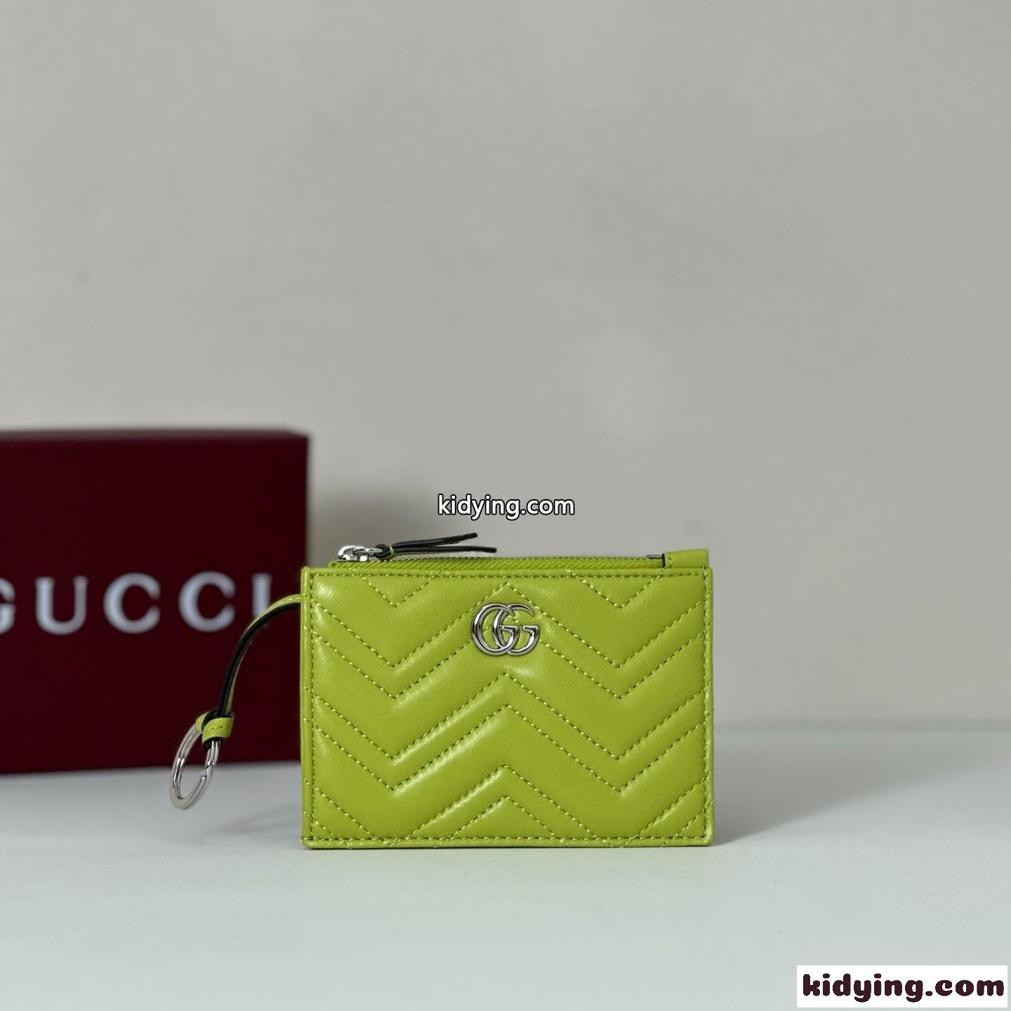 爽やか 人気 グッチ 財布 スーパーコピー ダブルG キーケース 837747 グリーン-0