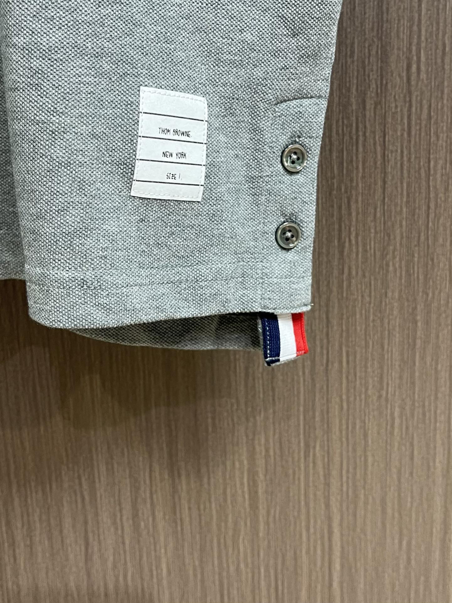 シンプル カジュアル トムブラウン Tシャツ コピー 半袖 ポロシャツ グレー-4