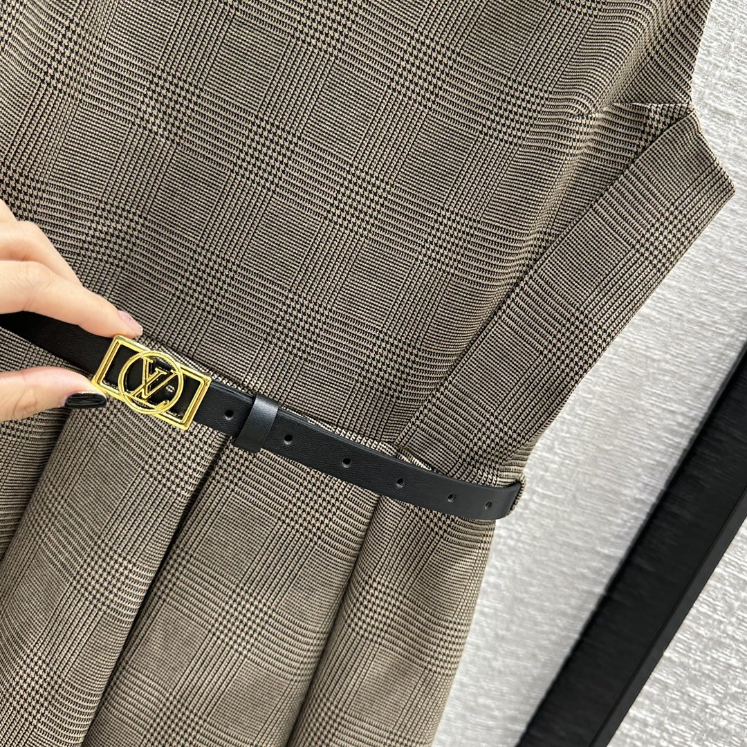 ルイヴィトン Aラインプリーテッドドレス コピー レディース ワンピース-2