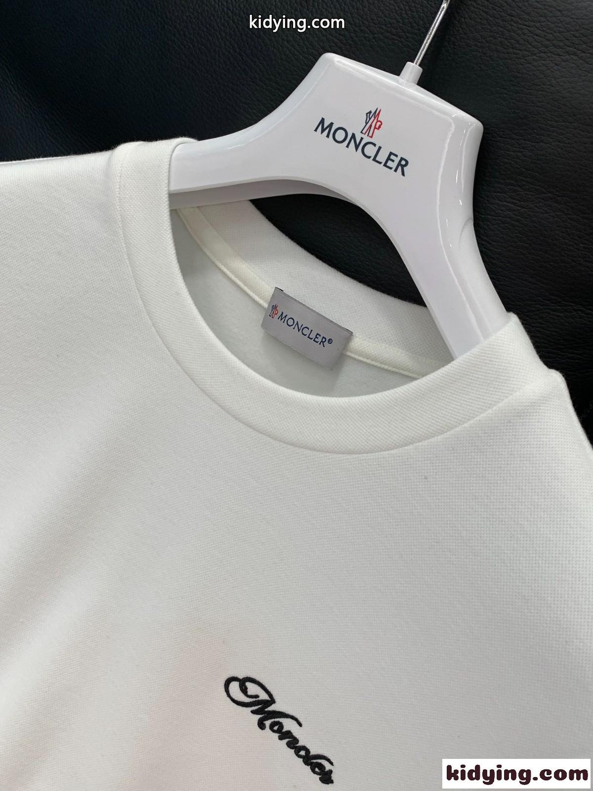 モンクレール Tシャツ 偽物 カジュアル ロゴ 長袖Tシャツ 合わせやすい トップス-2