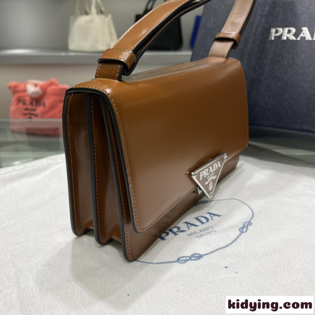 レトロ オシャレ 高級感 プラダ バッグ 人気 コピー ショルダーバッグ 気質アップ 斜め掛け レディースバッグ-0