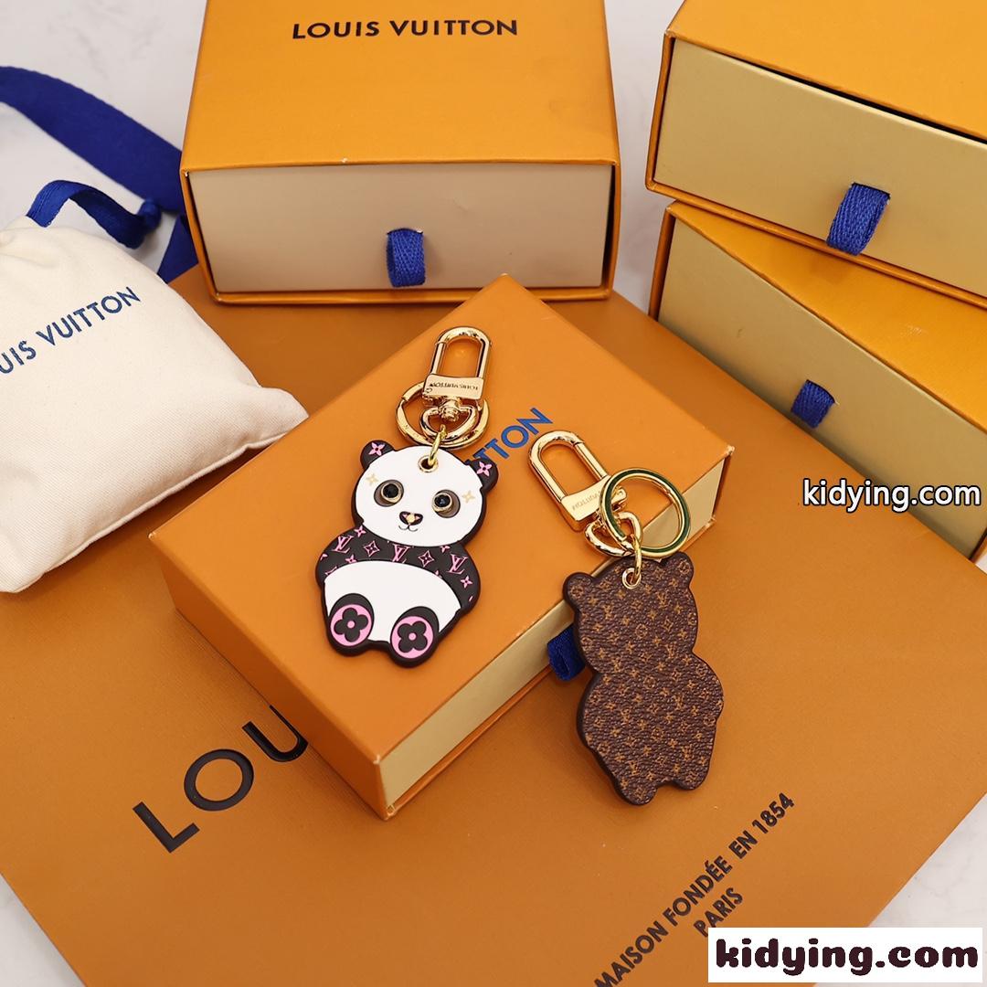 人気 パンダ M00993 ポルト クレ・LV パンダ ルイ・ヴィトン キーホルダー コピー-2